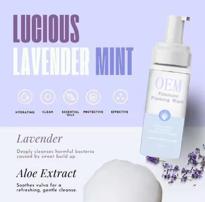 OEM / ODM Customized Facial Skincare Facial Cleanser Plant Extracts Moisturizing Oil Controlling Pore Shrinking Cleansing Mousse