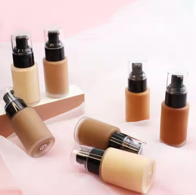 OEM / ODM Private Label Makeup Foundation Full Coverage Liquid Foundation Wholesales No Logo 12 Colors Female Waterproof Body Foundation
