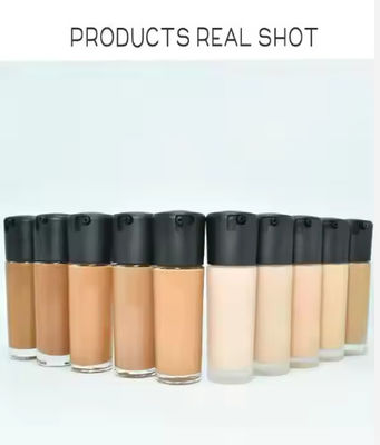 OEM / ODM Private Label Makeup Oil Free Vegan Moisture Matte Foundation Full Coverage Waterproof Liquid Foundation Wholesales