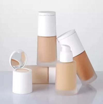 OEM / ODM Hot Selling 100 Shades Foundation Lightweight Organic Vegan Makeup Foundation Customize Your Own Makeup Foundation