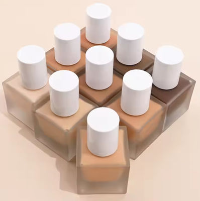 OEM / ODM Hot Selling 100 Shades Foundation Lightweight Organic Vegan Makeup Foundation Customize Your Own Makeup Foundation