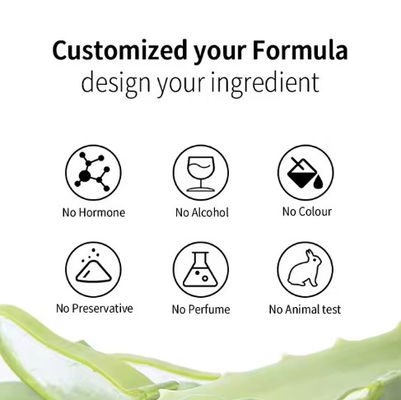 OEM / ODM Hydrating Sheet Facial Mask Sheet Moisturizing Aloe Vera Fruit Face Mask for All Skin Types Cruelty-Free