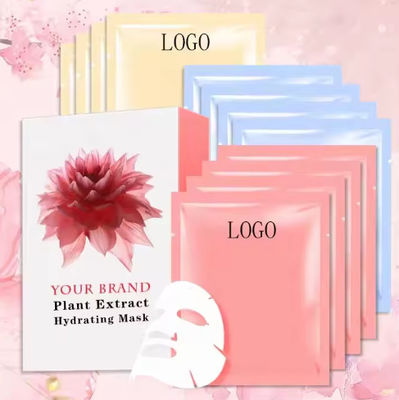 OEM / ODM Wholesale Private Label Skin Care Face Body Mask Cosmetic Facial Mask Beauty Fruit Mascarillasl Vitamin C Sheet Korean