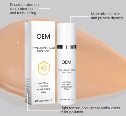 OEM / ODM Private Label Day Facial Cream Skin Care Wrinkle Anti Aging Moisturizer Face Cream Skin Care Product with SPF