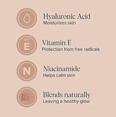 OEM / ODM Wholesale Label Best Selling 50ML Face and Body Makeup Sunscreen Universal Tinted Moisturizer SPF 46 Sunscreen Lotion