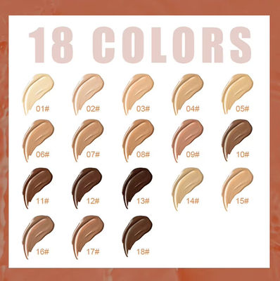 OEM / ODM Wholesale Makeup Full Coverage Cream Matte Waterproof Vegan Fond De Teint Original Private Label Wholesale Liquid Foundation for Dark Skin