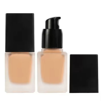 OEM / ODM High Quality 10 Shades Square Tube Makeup Foundation Full Coverage Private Label Concealer Waterproof Matte Liquid Foundation