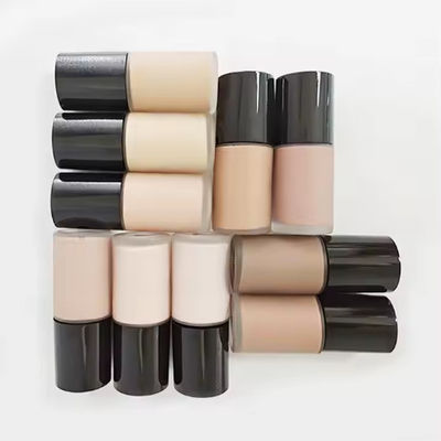 Multicolor Color Moisturizing Oil-control Waterproof Liquid Foundation Private Label Makeup Liquid Foundation