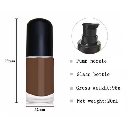 Private Label High Quality Cosmetics Concealer Long Lasting Natural Brighten Makeup Liquid Foundation