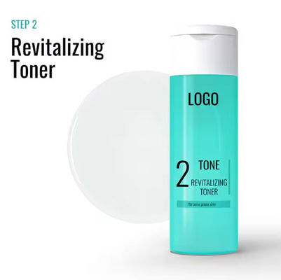 Private Label Oil Control Skincare Facial Cleanser Moisturizer Cream Toner Vegan Facial Skin Care Set