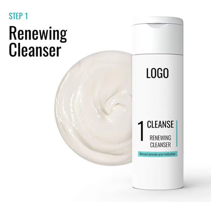 Private Label Oil Control Skincare Facial Cleanser Moisturizer Cream Toner Vegan Facial Skin Care Set