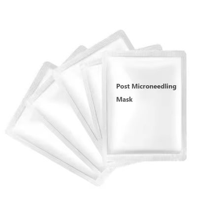OEM / ODM Private Label Post Microneedling Recovery Mask Collagen Peptides Sensitive Skin Repairing Soothing Face Mask