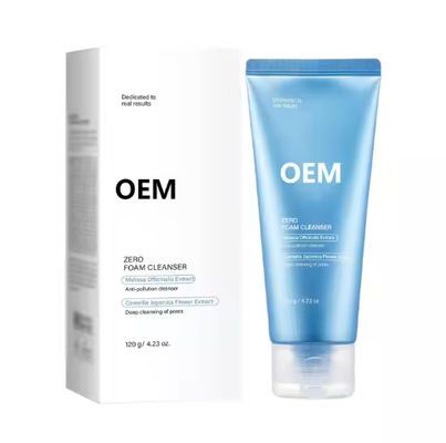 OEM / ODM Private Label Skincare Zero Foam Cleanser Moisturizing Oil Control Beauty Products Korean Skin Care Facial Cleanser