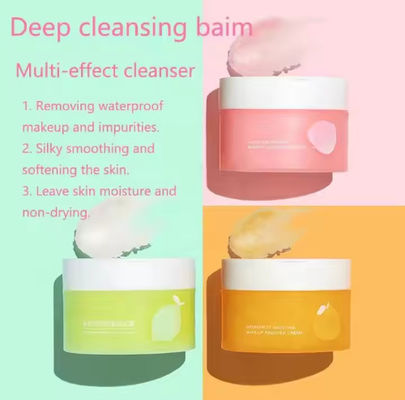 OEM / ODM Makeup Removing Cream Skin Care Deep Clean Makeup Remover Cleansing Purifying Balm