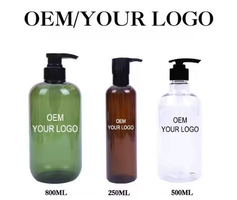 OEM / ODM Custom Logo Sulfate Free Organic Shampoo and Conditioner Keratin Treatment & Argan Oil Maca for Hair Growth Set