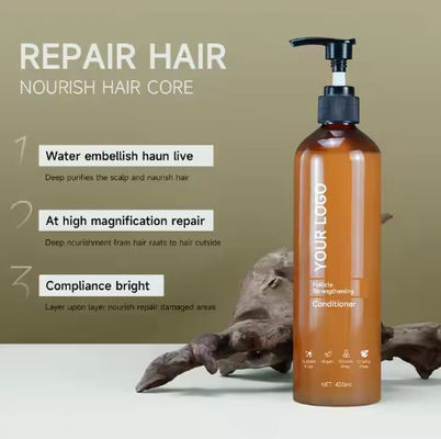 OEM / ODM Custom Logo Sulfate Free Organic Shampoo and Conditioner Keratin Treatment & Argan Oil Maca for Hair Growth Set