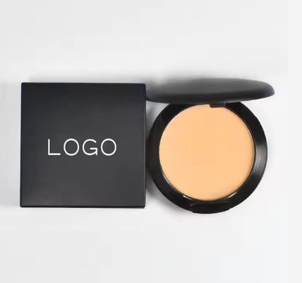 OEM / ODM Natural Compact Powder Private Label OEM Face Powder Compact Makeup Foundation Powder