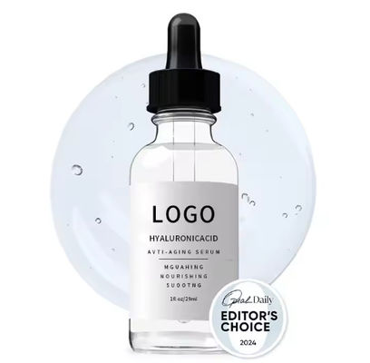 OEM / ODM Pure Vitamin C Serum Vitamin E Hyaluronic Acid Brightening Hydrating Facial Serum Fine Lines Uneven Skin Tone Dull Skin