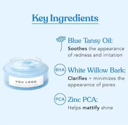 OEM / ODM Hydrating Moisturizing Cream for Face Care Oil Control Pore Reduction and Purifying Improvement