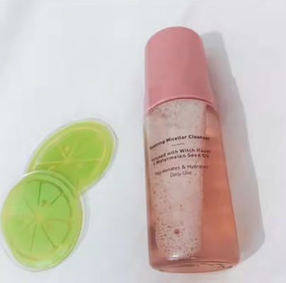 Private Label 100ML Gently Hydration Skin Removes Makeup Face Wash Facial Cleanser Watermelon Foaming Micellar Cleanser