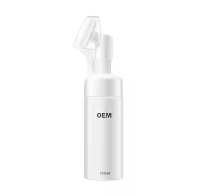 OEM / ODM Özel Etiket Yüz Cilt Beyazlatıcı Köpüklendirme Derin Temizleyici Silikon Yüz Fırçası ile Yüz Yıkama 150ml