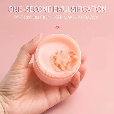 Baume démaquillant en gros, végétalien, sans cruauté, OEM, meilleur démaquillant, baume nettoyant pour le maquillage, marque privée, crème démaquillante