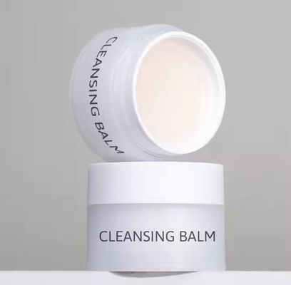 Label Pribadi Bergizi yang lembut Pembersih Wajah yang mendalam Removable Cleansing Balm With Spoon Balm Penghilang Makeup Wajah