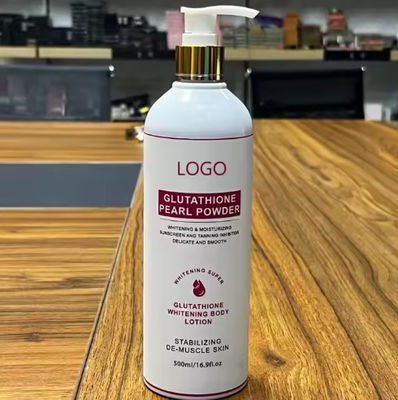 OEM / ODM Customized Natural Moisturizing Whitening Body Cream Organic Nicotinamide Body Lotion Bleaching for Black Skin