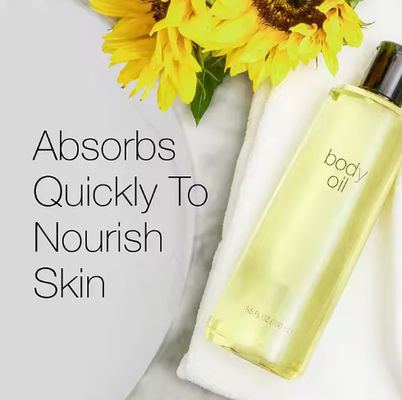 OEM / ODM Natural Organic Sesame Body Moisturizer Lightweight Nourishing Pure Brightening Face Body Oils for Dry Skin