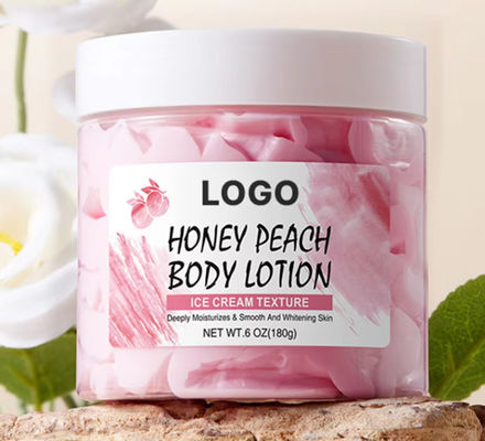 OEM / ODM Private Label Ice Cream Butter Body Lotion Cream Moisturizing Vegan for Women Whitening Soothing Brightening Milk Body Lotion