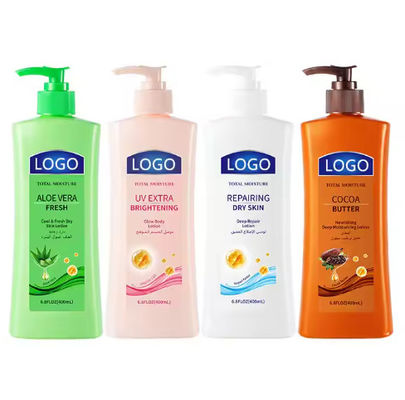 OEM / ODM Customizable Niacinamide Body Lotion Long-lasting Fragrance Moisturizing Brightening Skin Tone Cream Form Removes Dry Skin