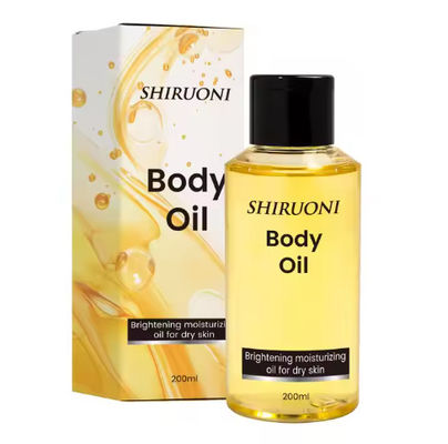 OEM / ODM Private Label Organic Vegan Sesame Oil Body Oil with Instant Sun Glow for Tanning Spray for Skin Care