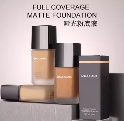 OEM / ODM Vegan Full Coverage Liquid Foundation Ιδιωτική Ετικέτα Αδιάβροχο Ορυκτό Μακιγιάζ Liquid Foundation