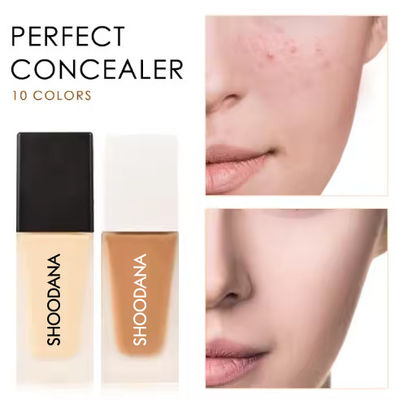 OEM / ODM Vegan Full Coverage Liquid Foundation Ιδιωτική Ετικέτα Αδιάβροχο Ορυκτό Μακιγιάζ Liquid Foundation