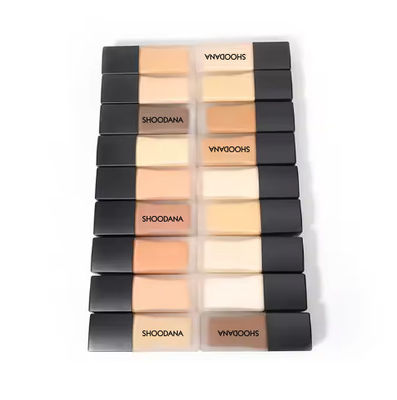 OEM / ODM Makeup Foundation Label Pribadi Penutup Penuh Waterproof Oil Control Panjang tahan Limbah Matte Liquid Foundation 50ml