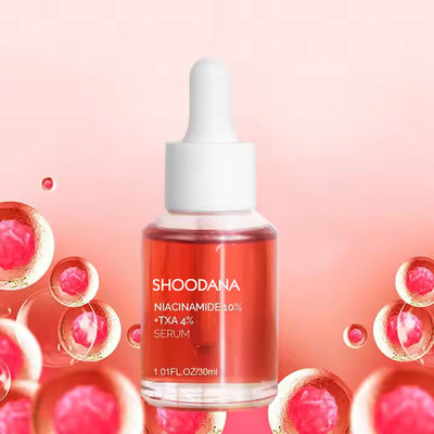 ODM / OEM Skin Care Facial Serum 10% Niacinamide & 4% Tranexamic Acid Liquid Corrector Remover for Dark Spots and Glowing Skin