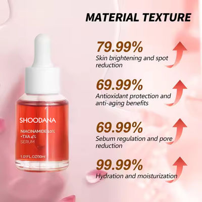 ODM / OEM Skin Care Facial Serum 10% Niacinamide & 4% Tranexamic Acid Liquid Corrector Remover for Dark Spots and Glowing Skin