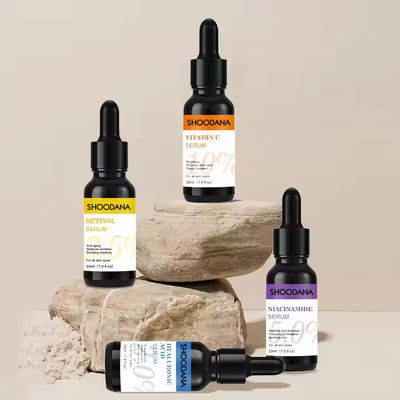 ODM / OEM Private Label Face Serum Hyaluronic Acid VitaninC Niacinamide Retinol Serum Whitening Anti Aging Anti Wrinkle Serum