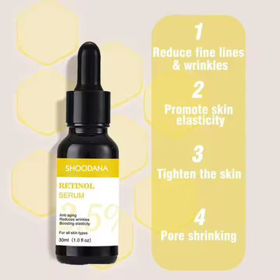 ODM / OEM Private Label Face Serum Hyaluronic Acid VitaninC Niacinamide Retinol Serum Whitening Anti Aging Anti Wrinkle Serum