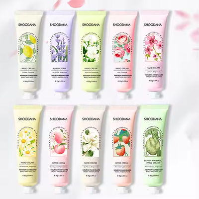 Custom Logo Fruit Plant Extracts Essential Oil Nourishing And Spreading Lightweight Care Hand Cream & Lotion
