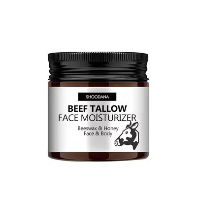 OEM / ODM Private Label Grass Fed Beauty Skin Care Products Beef Tallow and Honey Moisturizing Skincare Face Body Moisturizer Cream Balm