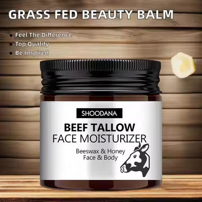 OEM / ODM Private Label Grass Fed Beauty Skin Care Products Beef Tallow and Honey Moisturizing Skincare Face Body Moisturizer Cream Balm