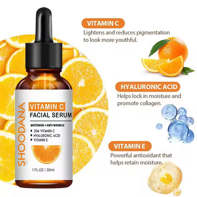 30 ml Anti-aging vitamine E gezichtsserum voor gezichtsverzorging vitamine C Et E van de beste kwaliteit