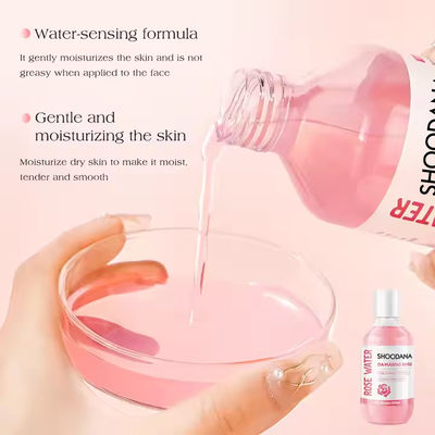 Private Label Damascus Rose Water Gentle Deep Hydrating Moisturizing Face Toner Skin Care Nourishing Rose Water Skin Toner