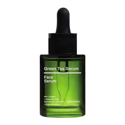 Hydraterend Hyaluronzuur Groene Thee Serum Anti-Aging Anti-Acne Huidverzorging Gezicht Collageen Serum Essence