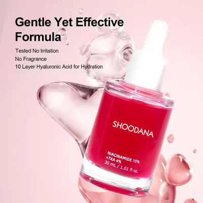 ODM / OEM 10% Niacinamide 4% Tranexamic Acid Korean Face Skin Care Serum Skincare Dark Spots Correcting Glow Remover Facial Serum For Face