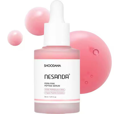 ODM / OEM Private Label PDRN Pink Peptide Serum Niacinamide Hydraat Bevochtigen Versterken ongelijke huidskleur Gezichtsserums Voor Donkere Vlekken