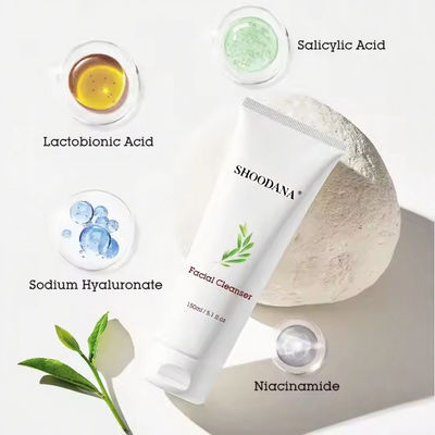 ODM / OEM Private Label Face Wash Facial Cleanser Skin Makeup Removing Cleansing Whitening Hydrating Facial Cleanser