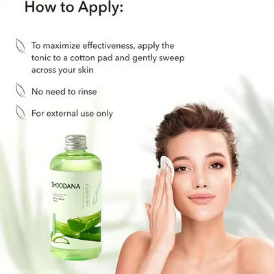 ODM / OEM Aloe Vera Face Toner Soothing Face Care Product Skin Care Skin Repairing Moisturizing Aloe Vera Skin Toner