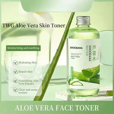ODM / OEM Aloe Vera Face Toner Soothing Face Care Product Skin Care Skin Repairing Moisturizing Aloe Vera Skin Toner